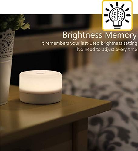 RTSU Bedside Lamp, Dimmable Touch Tap Light Novelty Light, Kids Children Adult LED Nightlight, Table Desk Atmosphere Decorative Mood Light Lamp, Bedroom Living Room Baby Nursery Night Light 4 41gSpXfMVZL. AC