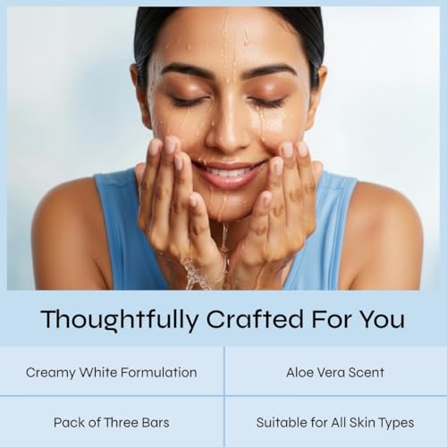 Image of Lux International Creamy White Soap, 125g (Pack of 3)