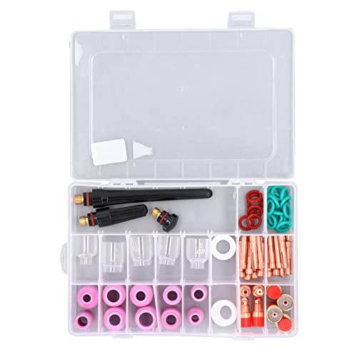 Acessórios de soldagem TIG, alta tenacidade Boa plasticidade Vários modelos de alumina conjunto de b