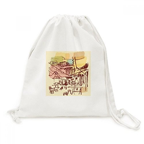 Sac à cordon Thaïlande DIYthinker en toile légère pour simplifier vos déplacements quotidiens