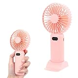 Design polyvalent 4 en 1 : grâce au design pliable à 180°, ce ventilateur peut être utilisé de trois façons différentes : comme ventilateur à main pratique pour les déplacements, comme ventilateur de table stable au bureau ou comme ventilateur de cou confortable qui libère vos mains. Le mécanisme de pliage renforcé assure une stabilité fiable même en cas d'utilisation fréquente. Compact et léger, il se glisse facilement dans n'importe quel sac à main ou sac à dos, le compagnon idéal pour les voyages et l'utilisation quotidienne.