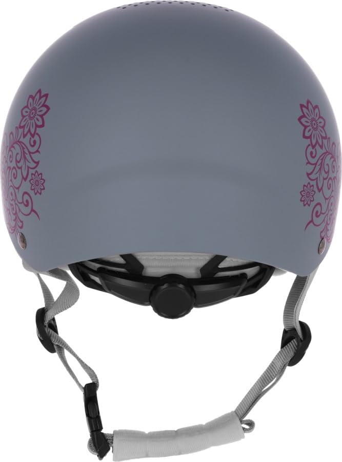 Covalliero 3230153 Kask jeździecki Beauty 2.0, 4-punktowe mocowanie, szary, 52-54 cm
