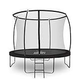 ✅ UNSER QUALITÄTSVERSPRECHEN - Seit über 15 Jahren produzieren wir TÜV-geprüfte Outdoor Trampoline, die regelmäßige Qualitätskontrollen durchlaufen. Der Trampolinrahmen ist das Herzstück eines jeden Gartentrampolins und muss höchsten Belastungen standhalten. Aus diesem Grund verfügen unsere Trampoline über einen besonders hochwertigen und stabilen Rahmen auf den wir 3 Jahre Garantie gewähren. Wir stehen zu unserer Qualität!