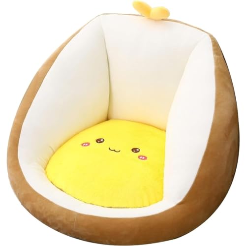 Coussin de sol doux pour coin lecture et salon modulable