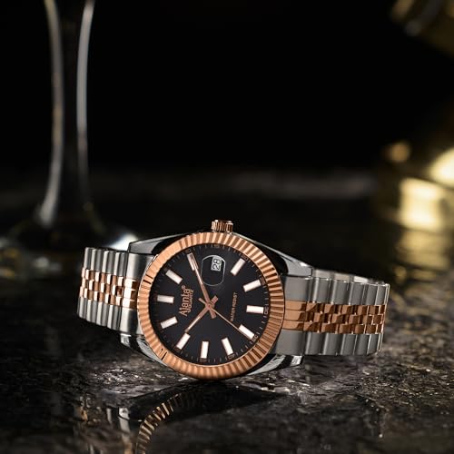 Image of Ajanta Quartz Avenza Women Analog Watch| Stainless Steel Bracelet Strap | Day & Date Display | Water Resistant | Formal & Casual Wrist Watch for Women