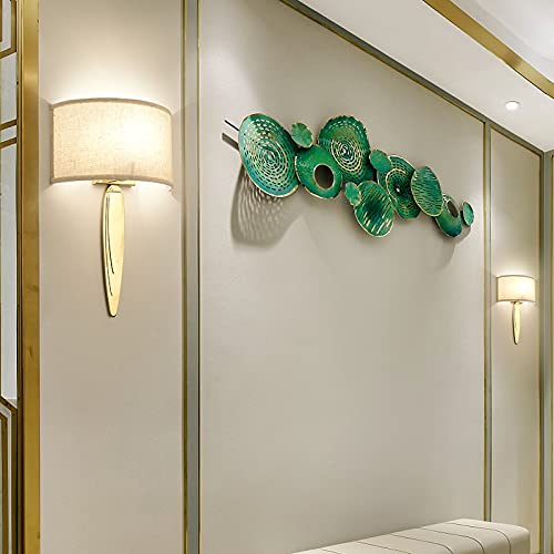 Applique murale LED salon E27 chrome et blanc pour éclairage design de chambre - 4