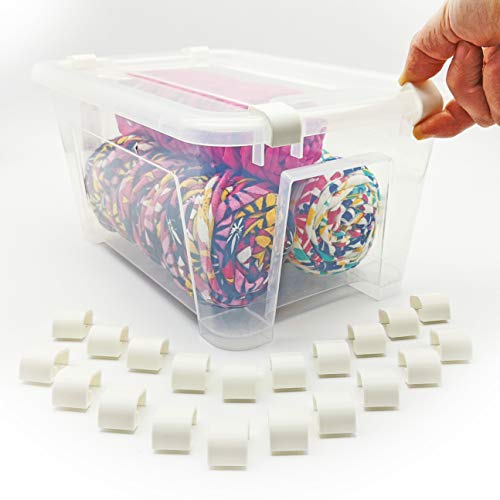 20 clips de cierre compatibles para contenedores Samla con cierre de clip – solo apto para cajas Samla cerradura, modelos de 5 litros, 11 litros, 22 litros