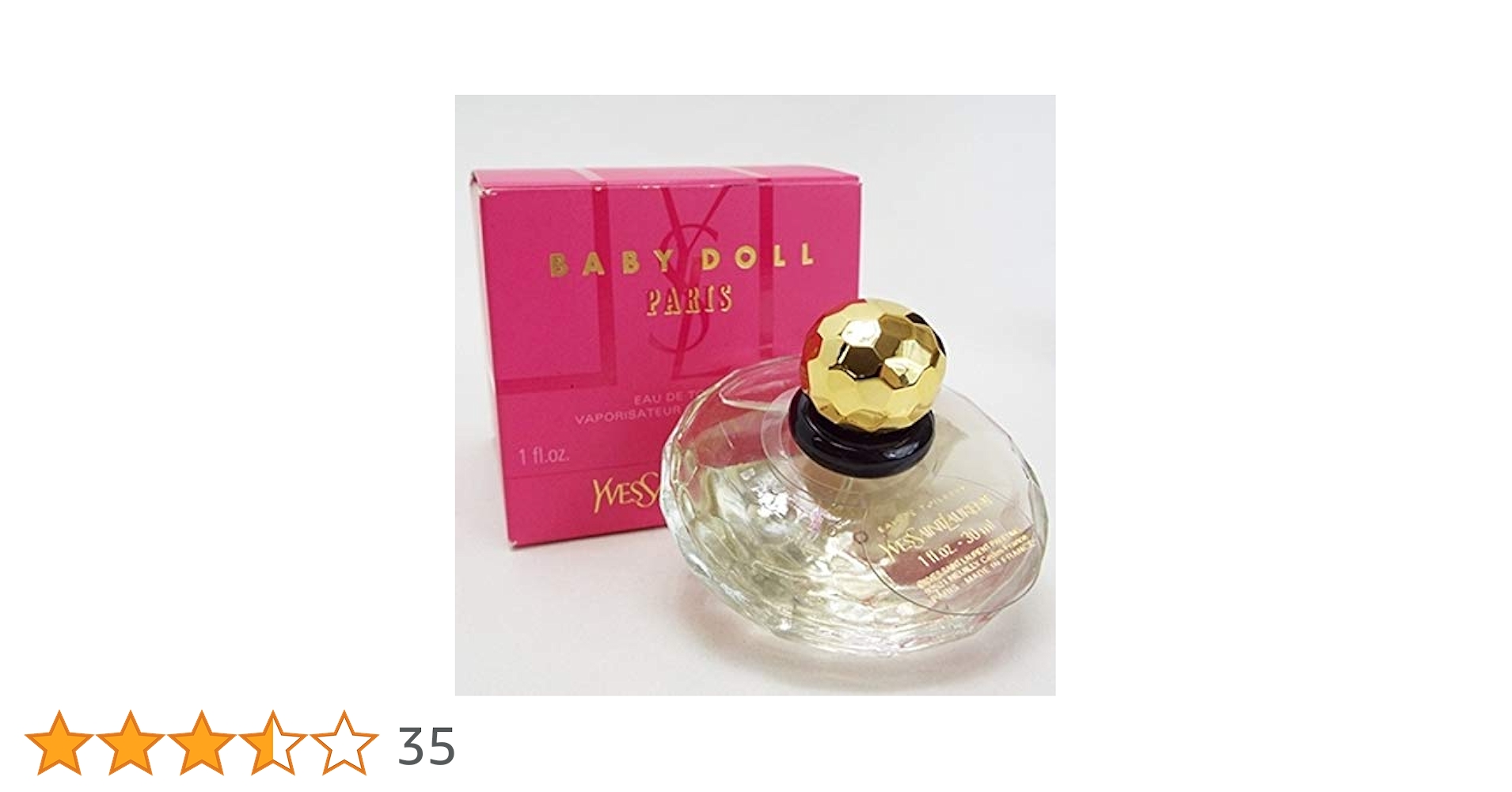 イヴ・サンローラン　ベビードール　オードトワレ　30ml イヴ・サンローラン / ベビー ドール オーデトワレの公式商品