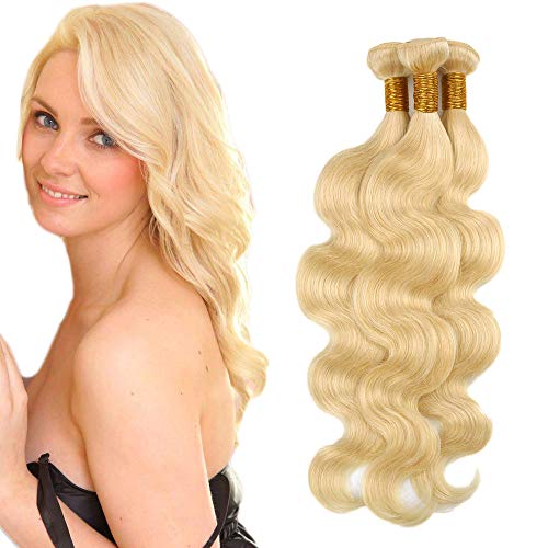 #613 Body Wave Hair Bundles Real Human Hair Body Wave Brazilian Virgin Hair Bundles Hair Bundle Remy Hair Weft Natural Extension Bundles 18 20 22 inch