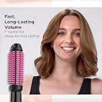 Revlon RVIR3034 Pro Collection Heated Curling Iron Pinceau en silicone, 1 1 cm