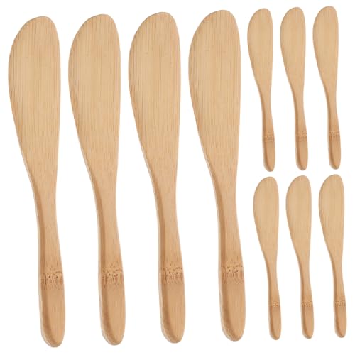 Homoyoyo Espátulas De Para Mantequilla y Queso 10 Piezas, Esparcidor Práctico Resistente Al Desgaste, Multifuncionales Para Cocina Doméstica y Panadería, Raspador Cómodo y Portátil