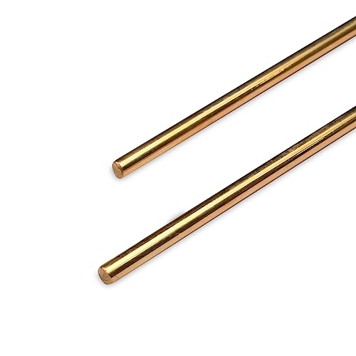 Image of Brass Dowsing Rods Pair | Diameter-5 MM | Energy Balancing | Aura Energy Checker | Feng Shui | Reiki | Dowser | Divining Rod | L-Rod | Only 2 Rods