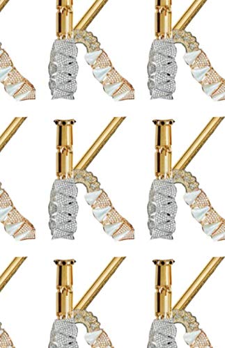 JOURNAL BY NABILA IBRAHIM: K MONOGRAM DESIGN BULLET/DOTTED