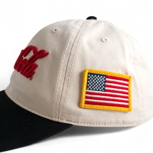 Image of AMERICAN NEEDLE Coke Coca Cola Unisex Adjustable Snapback Baseball Hat