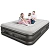 SENNOUL Air Mattress Queen with Built in Pump - Upgraded Blow Up Bed, 2 Mins Quick Self Inflatable/Deflation, 18"/650lbs Max, Strong Support,No Leakage,No Odor,for Home,Guests,Camping,Travel