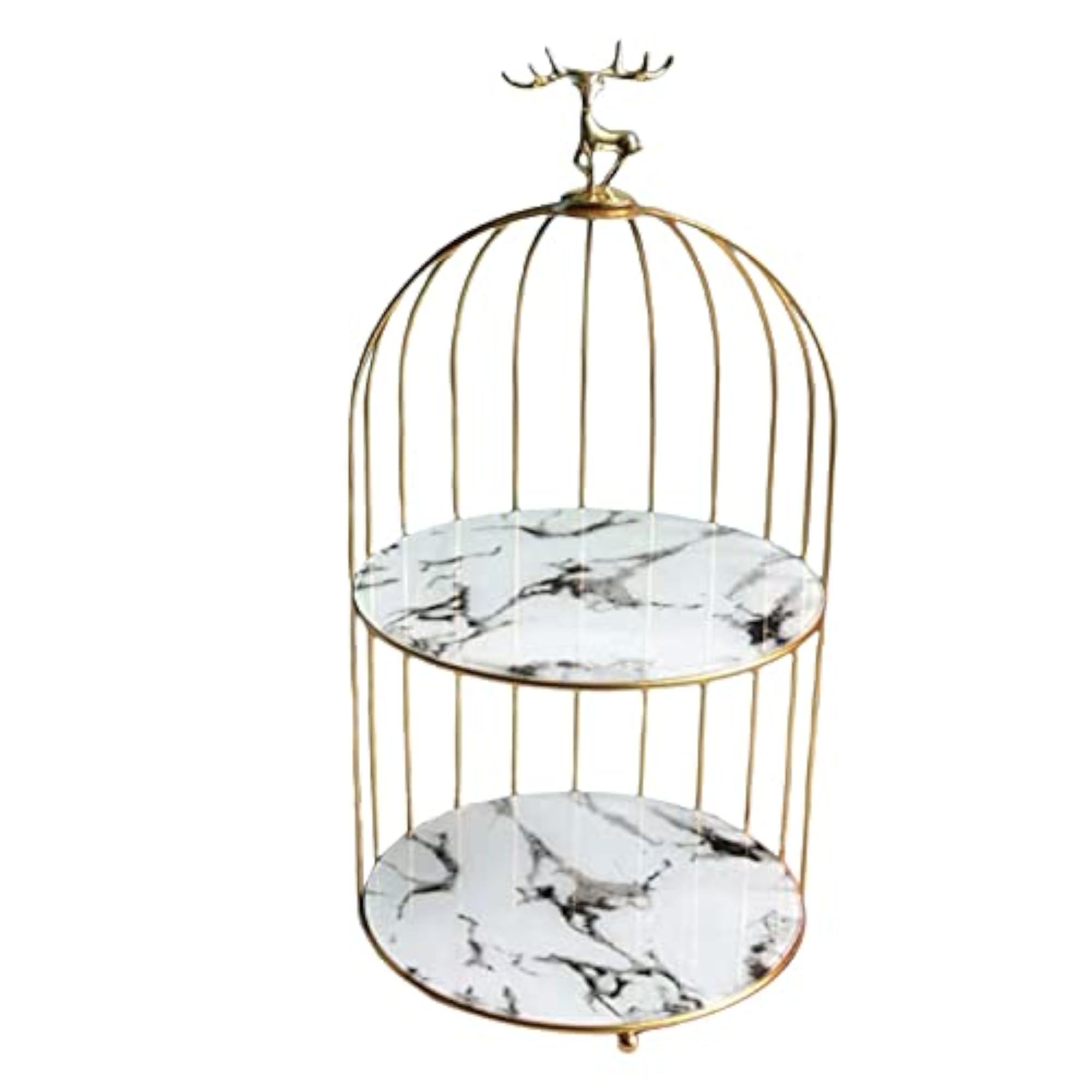 Bird Cage Makeup Organizer Lipstick Storage Rack
