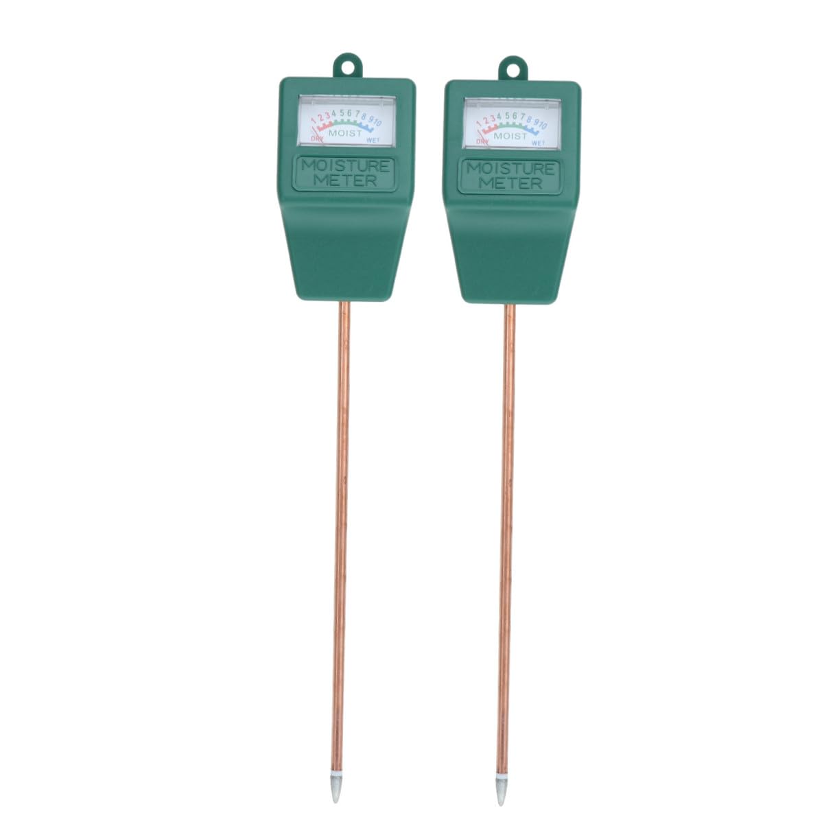 Humidimètre de sol Homoyoyo lot de 2 détecteurs d'humidité sans pile pour plantes