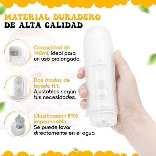 Miniatura 3 de Bidet Portatil de Viaje de primera calidad - Botella Perineal Postparto con Boquilla Ajustable, Portable Bidet, Botella Lavado Perineal Postparto para Uso Personal, Botella de bidé
