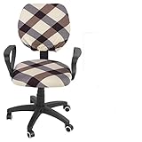Protección total: Cubre el respaldo y el asiento de la silla, lo que significa proteger las 2 partes importantes de la silla, mantener el polvo o los arañazos alejados de su silla, les proporciona una vida útil más larga.