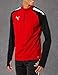 PUMA Mens 1/4 TeamLIGA 1 4 Zip Top, Red/Black, Large US