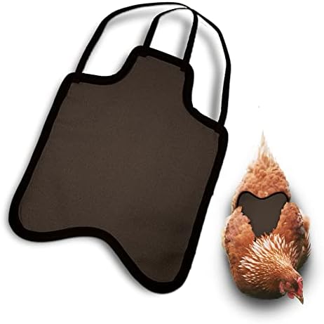 Hen Saver Hen Apron/Saddle, Double Strap, Small/Medium, Brown