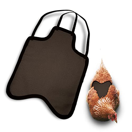 Hen Saver Hen Apron/Saddle, Double Strap, Small/Medium, Brown #TOP2