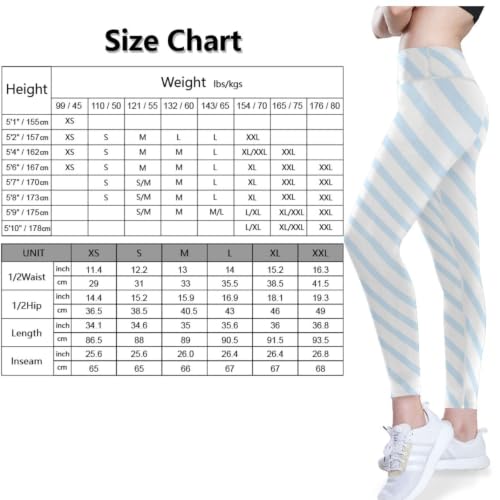 Leggings push up con rayas azules y efecto moldeador para gimnasio 2