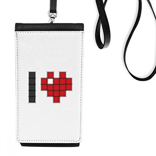 Sac téléphone Saint-Valentin et porte-monnaie suspendu pour balades