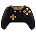 XFUNY® Full Buttons Set for Xbox One, Chrome ABXY D-pad Triggers Complete Buttons Set Kits Replacement Controller Mod for Microsoft Xbox One Controller - Golden