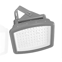 OSTEK 100W LED Explosion Proof Flood Light, 100-277V Class I Division 2, IK09/IP66, 5000K Hazardous Location Lighting for Aircraft Hangars, Utility Gas Plants, Petroleum Refineries, UL Listed