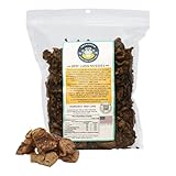 TREATOPIA Beef Lung Nuggies Dog Treats, 1 LB Bag - All-Natural, Sustainable, Healthy, High Protein, Hand-Trimmed, Slow-Roasted, Made in The USA, Nutritious, No Additives, No Fillers