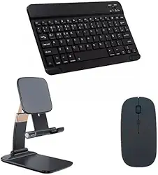 Teclado Abnt2 + Mouse + Suporte Para Xiaomi Poco Pad 12.1