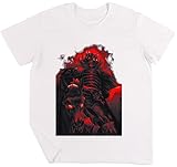 Berserk - Skull Knight Niños Chicos Chicas Unisexo Camiseta Blanco
