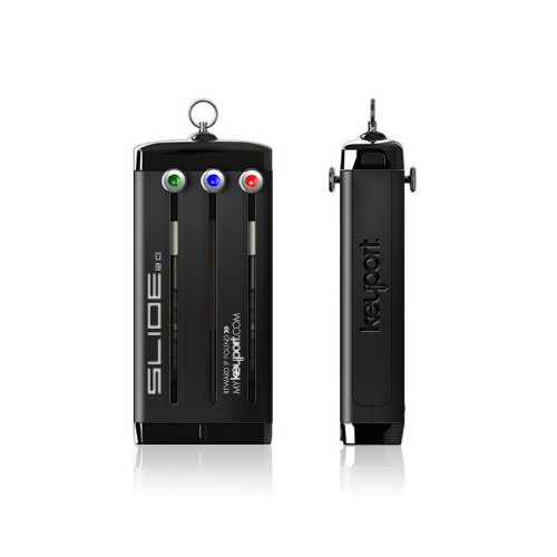 Image of Keyport Slide Starter+ Bundle (Black) - Everyday Multi-Tool (Flashlight & Pen) + Keys (SC1 & KW1) for The Modern Lifestyle - Compact Key Holder - Pocket Key Organizer - Hi-Tech Keychain Alternative