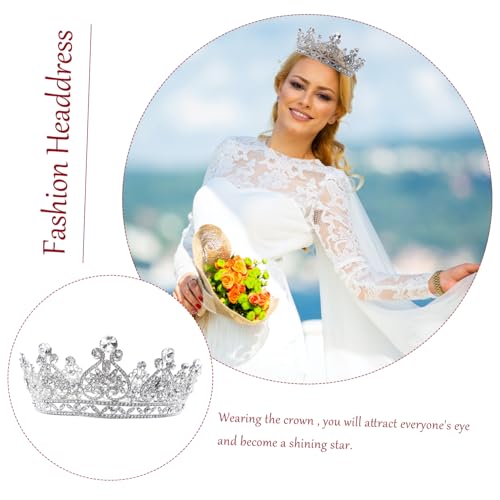 Accessoire de cheveux diadème de fête et couronne de mariage élégante