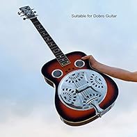 【Complete Set】: This resonator for guitar comes as a complete set, including a spider bridge, tailpiece, resonator cover and cone plate, soundhole screen, and a saddle. Whether you're replacing parts or building a guitar, this set has everything you ...