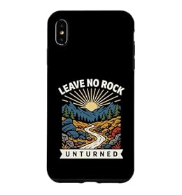Rock Collector and Rockhounding Geology Cool Geologist Case for iPhone Xs Max