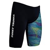 Funky Trunks Jammer Badehose Herren Wires Crossed, Größe:4