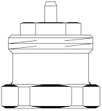 Oventrop Verlängerung für Unibox-Thermostatventil 20 mm