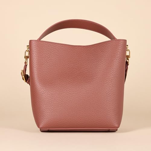 Amazon Essentials Women's Soft Bucket HandBag Tote with Minimalist Design2