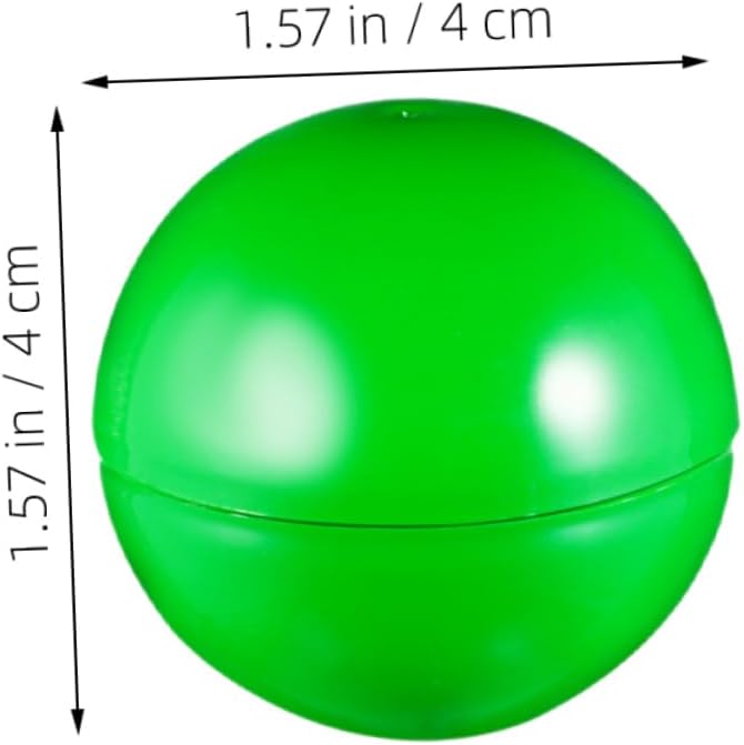20Pcs Openable Plastic Vending Machine Balls Colorful Capsules for Party Games DIY Prize Displays Classroom Rewards and Interactive Fun