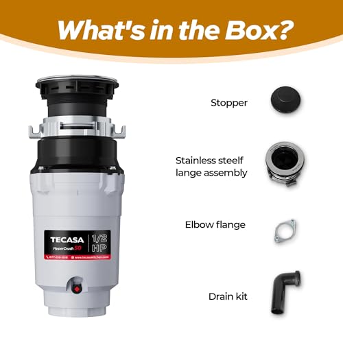 Tecasa TGES50N 1/2 Hp Garbage Disposals thumb #7