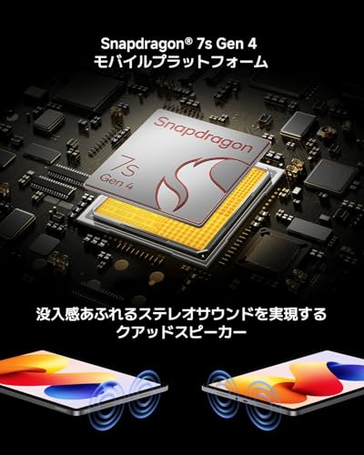 シャオミ(Xiaomi) REDMI Pad 2 Pro 6GB+128GB グラファイトグレー の商品画像 2