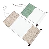Photo Gallery hohopeti 2 pezzi pergamene vuote per calligrafia cinese su carta di scroll leggeri e resistenti per pittura e acquerello materiale premium per arte e scrittura facili da trasportare e Photo Gallery hohopeti 2 pezzi pergamene vuote per calligrafia cinese su carta di scroll leggeri e resistenti per pittura e acquerello materiale premium per arte e scrittura facili da trasportare e