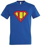 super u divonne  Urban Backwoods Super U Hommes T-Shirt Bleu Taille S