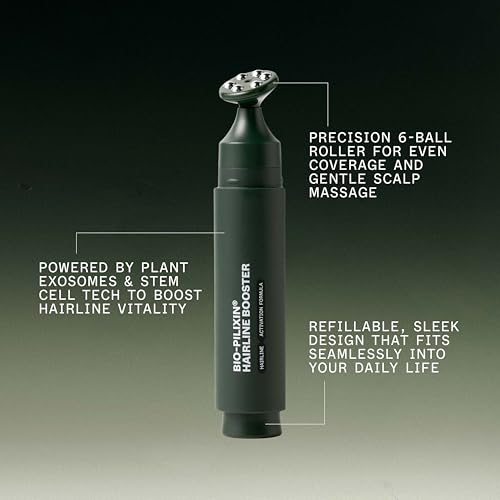 ¿Falta de densidad? Bio-Pilixin® Hairline Booster combate el retroceso capilar con su masajeador 4