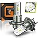 Ampoule H7 LED, 16000 LM 6500K Blanc Extrêmement Brillant Phare LED, IP68 Étanche Tout-en-un Kit de Conversion Plug and Play，2 H7 Ampoule