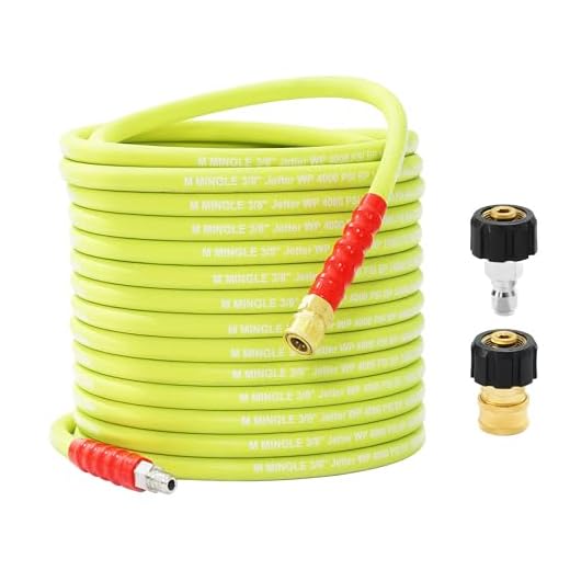 M MINGLE Pressure Washer Hose 25 FT
