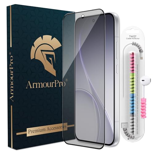 Image of ArmourPro Matte Gaming Tempered Glass Compatible for OPPO Reno 15 Pro Mini (6.32 Inch) Edge-to-Edge Protection Coverage with Easy Installation kit| Anti-Glare and Anti-Fingerprint