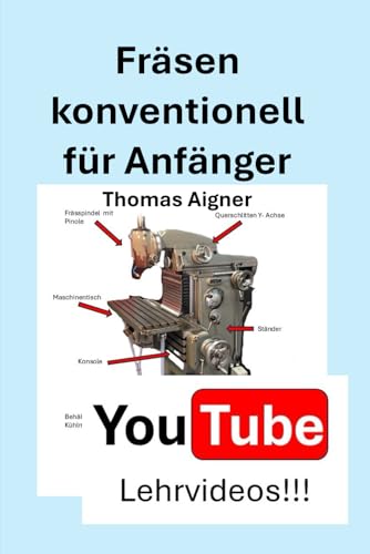 Fräsen konventionell für Anfänger: Sofort loslegen mit dem Fräsen